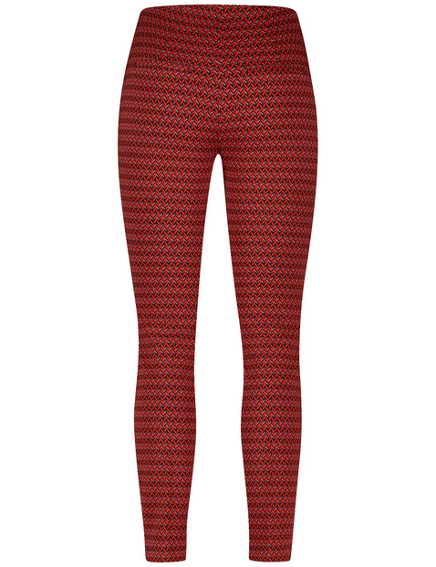 Elegante Stoffhose Slim Fit mit Längsbiesen