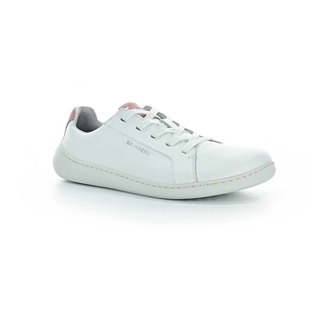 Skinners Moonwalker Leather Pink/White Barfußsneakers