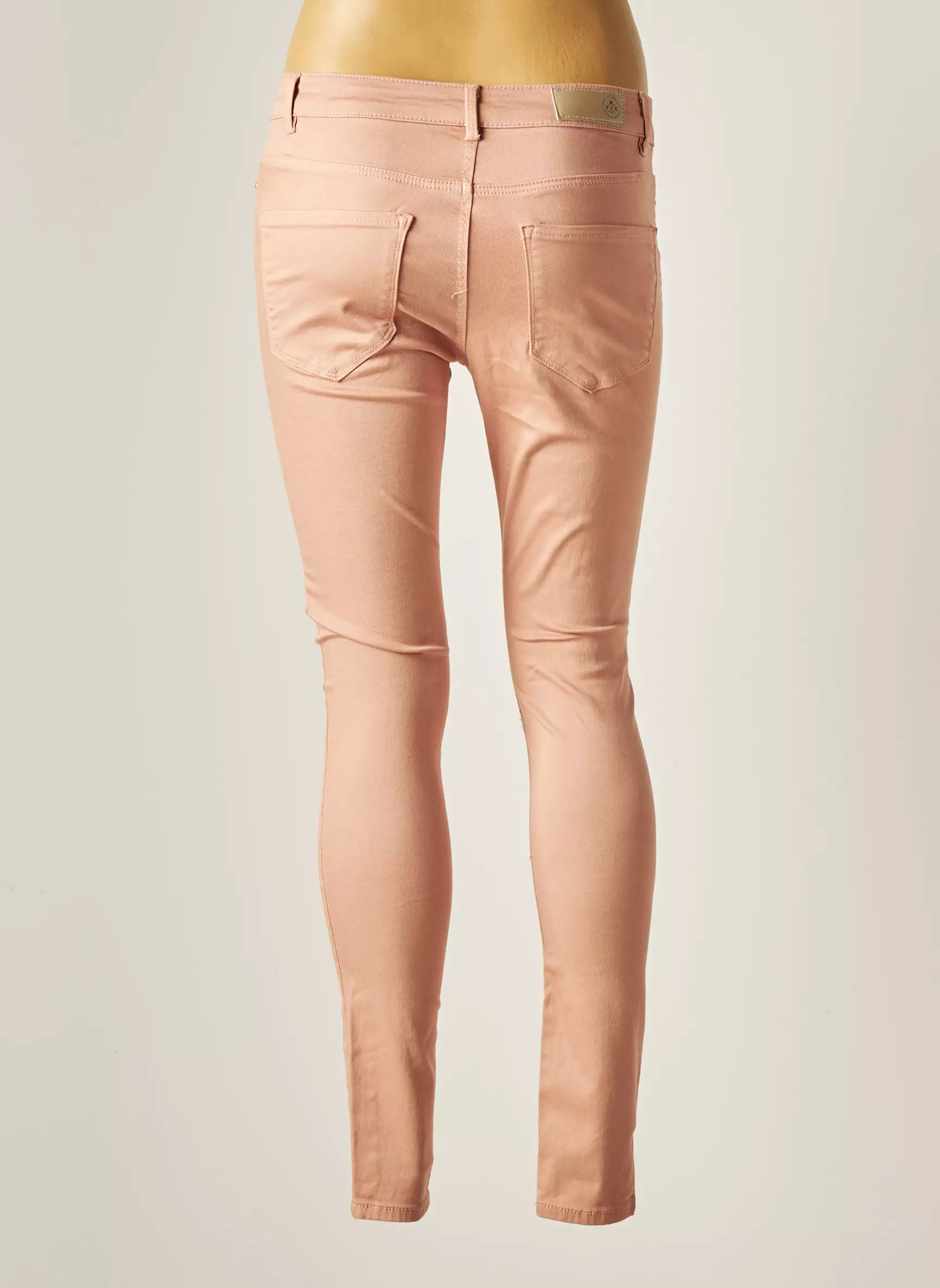 Vero Moda Pantalons Slim Femme couleur rose
