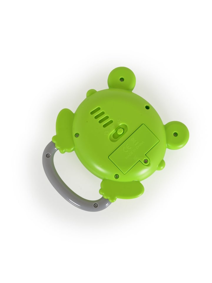 Moni Musikspielzeug Trommelfrosch in grün günstig kaufen onesize