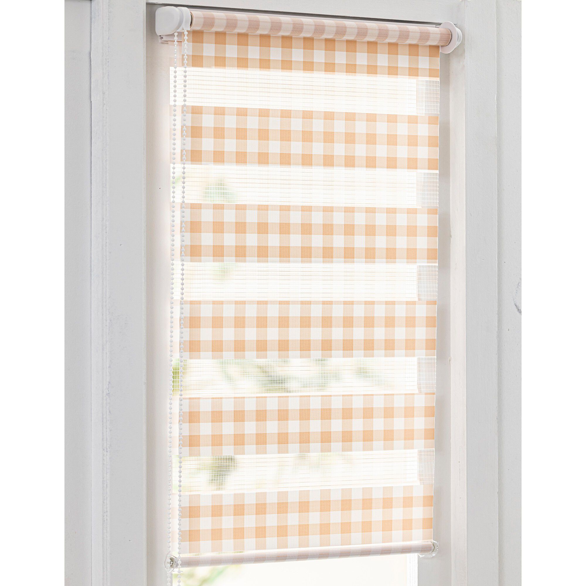 Store jour/nuit motif carreaux vichy