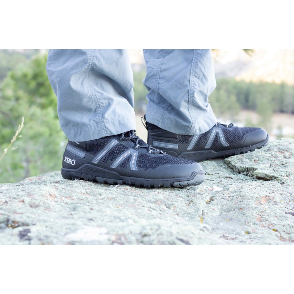 Xero Shoes Xcursion Fusion Black Titanium Winterbarfußschuhe
