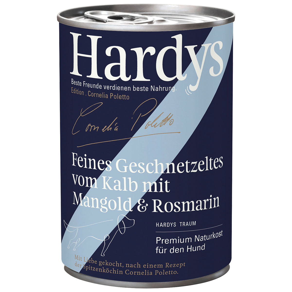 Hardys Ed. Cornelia Poletto Feines Geschnetzeltes vom Kalb mit Mangold & Rosmarin
