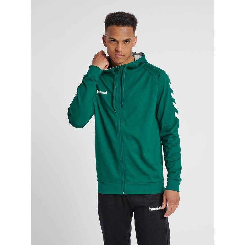 hummel HMLGO COTTON ZIP HOODIE Sweatshirt Herren