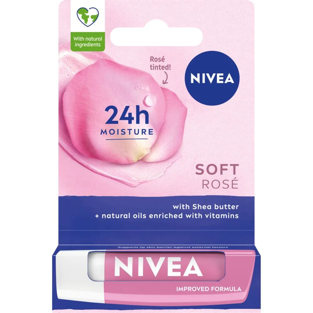 Nivea Lip Care Soft Rose
