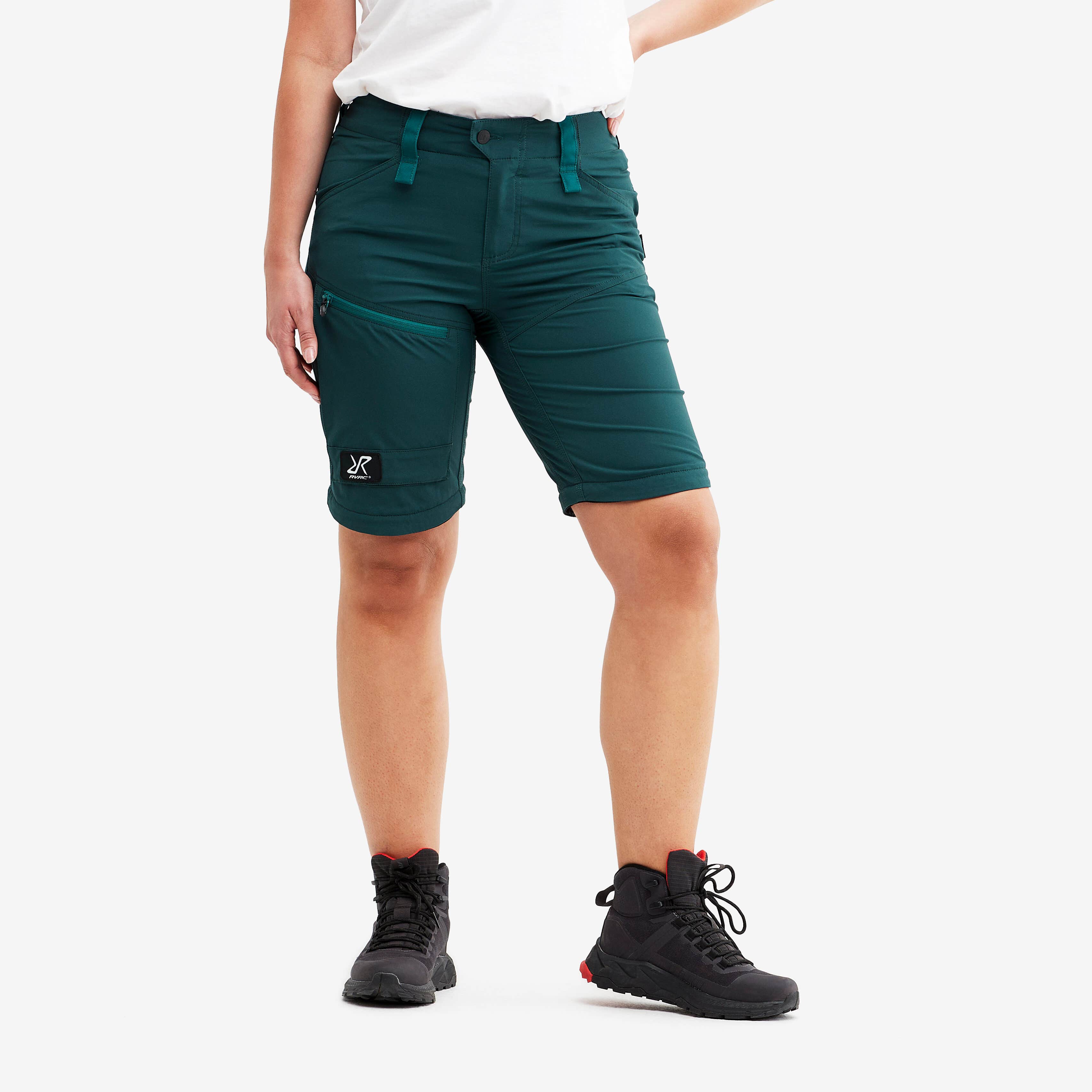 Silence T-zip Pants Femme Dark Teal