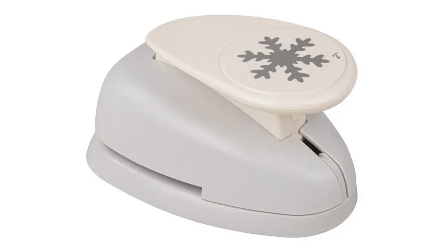 rayher Motivstanzer Schneeflocke 5,08cm ø
