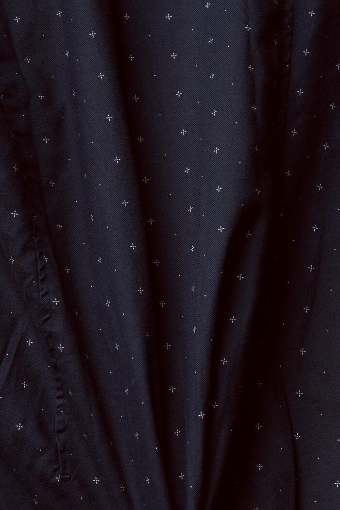 Button-Down-Hemd mit Micro-Print