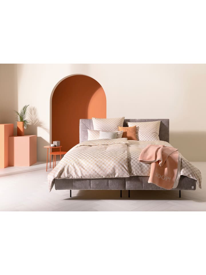 JOOP! JOOP! UNI-DOUBLEFACE Wohndecke 200x150 cm, Apricot-Sand günstig kaufen 150 x 200 cm