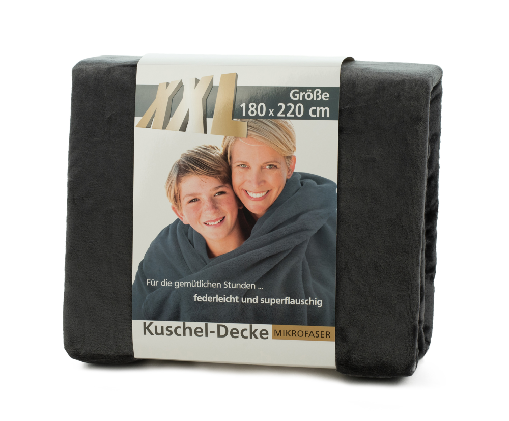 Wohndecke Premium Memphis anthrazit