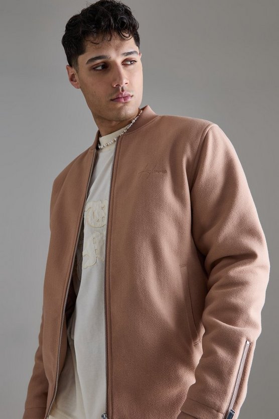Melton Homme Bomberjacke