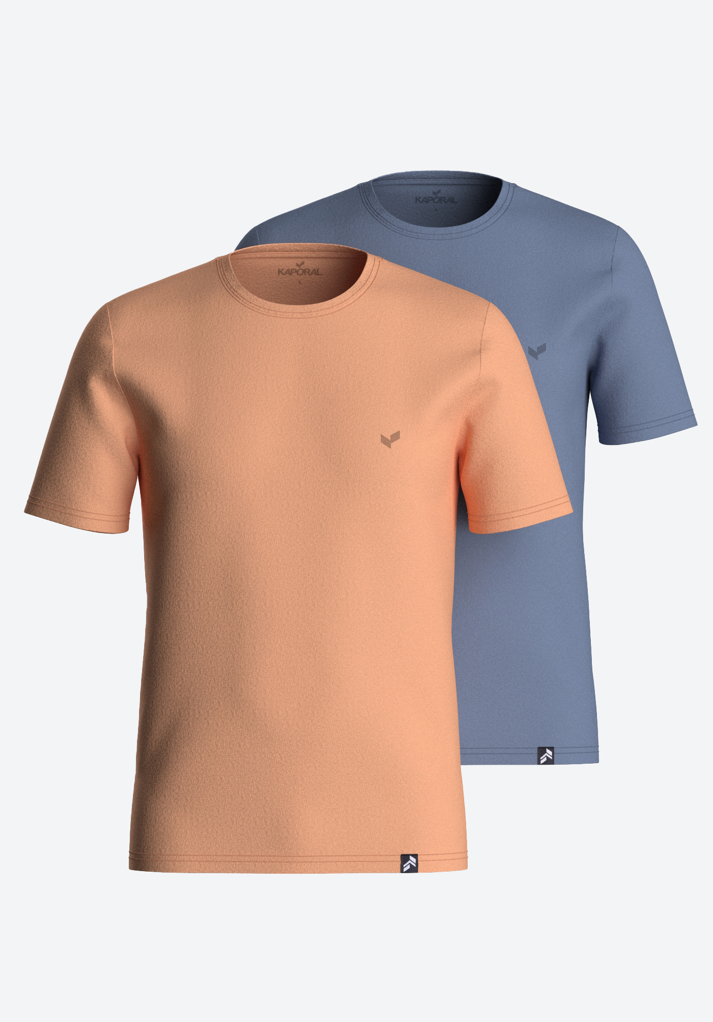 RIFT   Coffret de 2 t-shirts bleu et orange homme