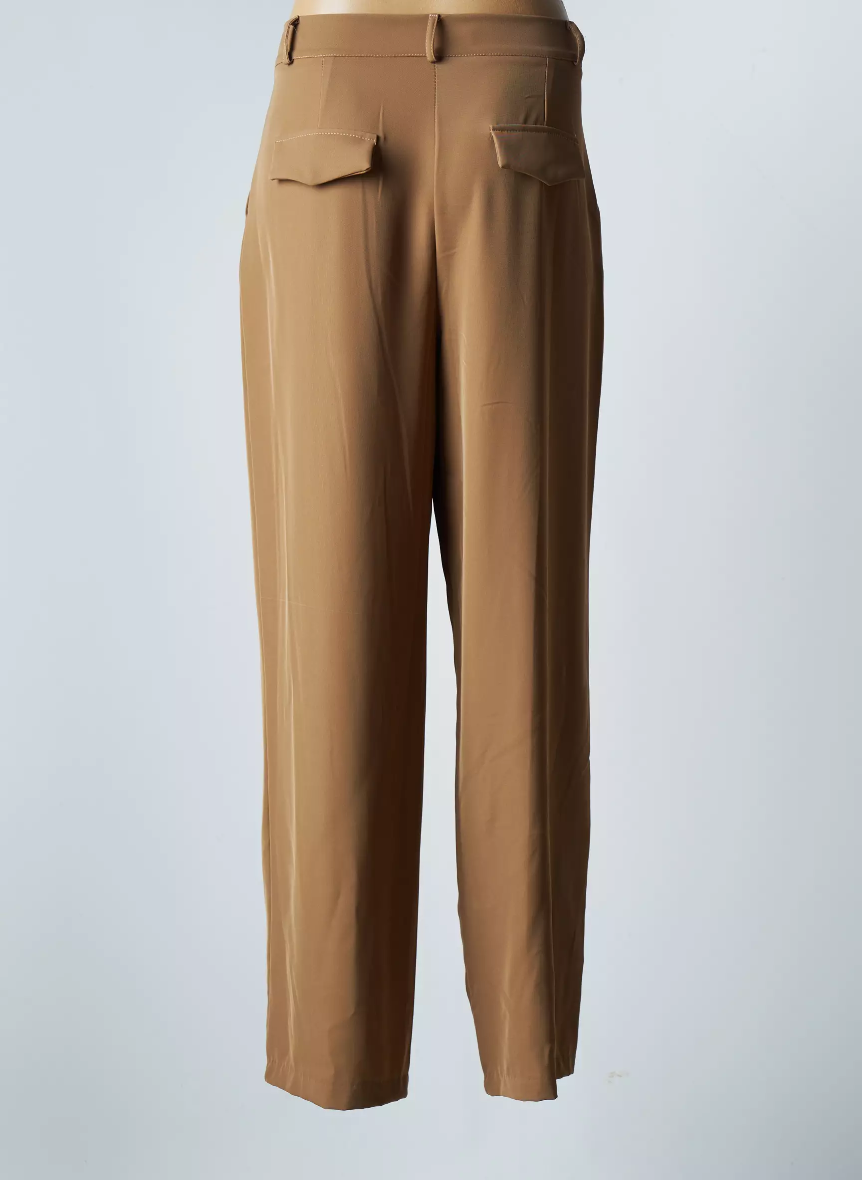 Rinascimento Pantalons Larges Femme couleur beige
