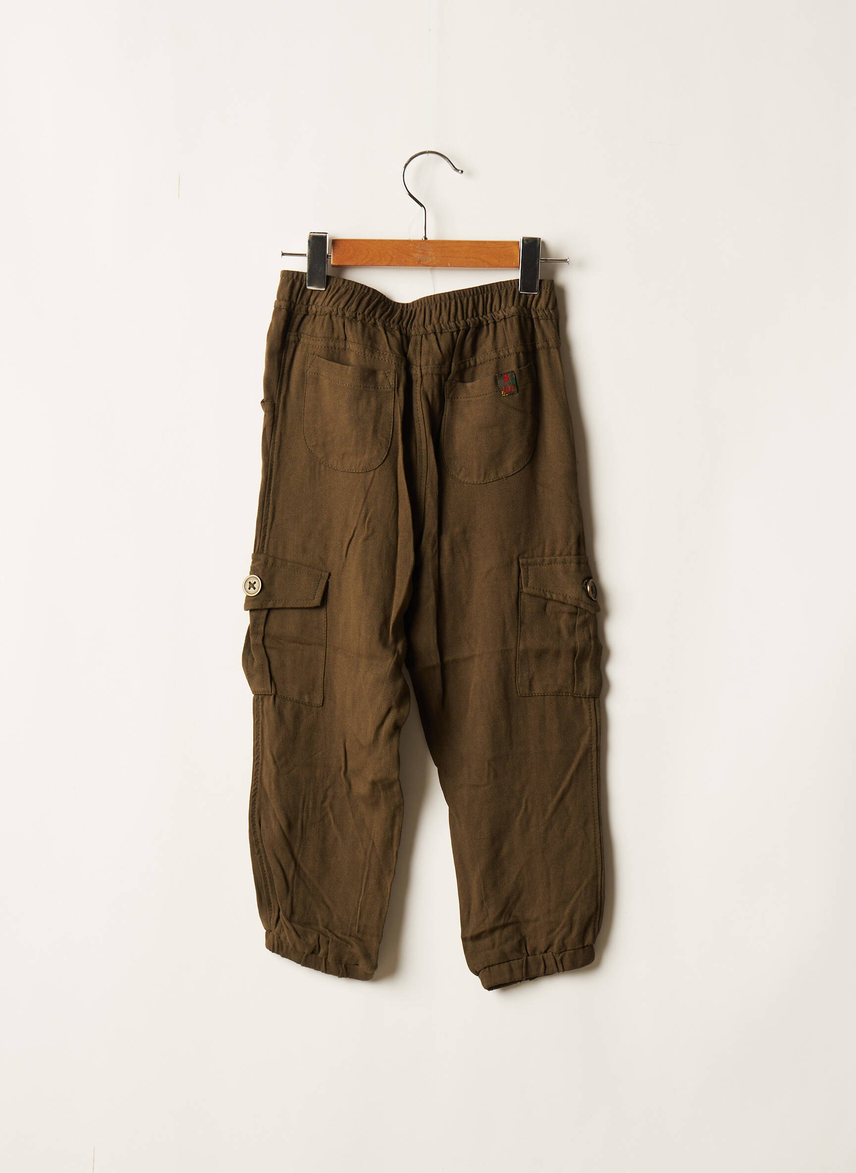 Boboli Pantalons Cargo Fille couleur vert