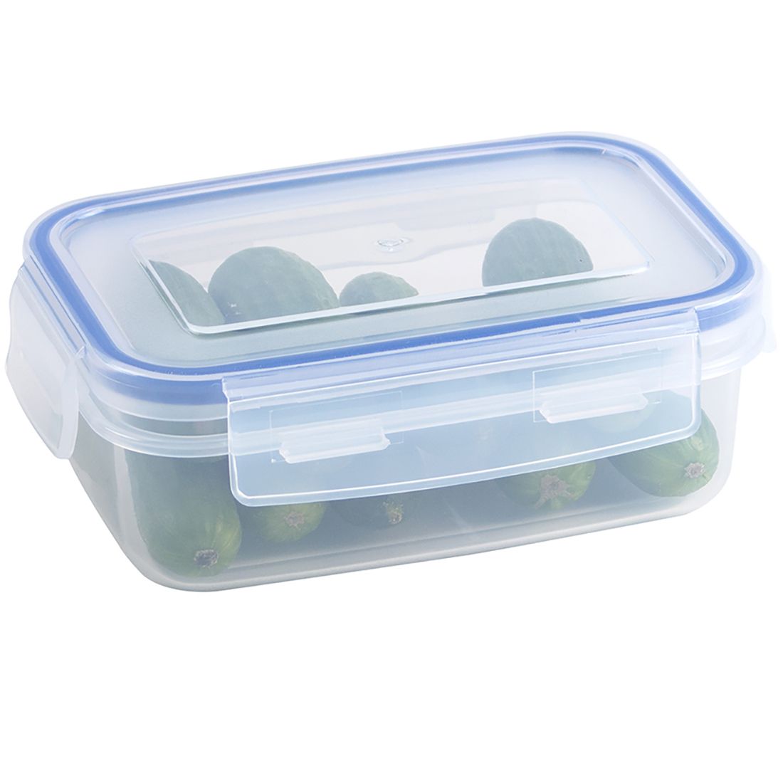 Sunware Basic 0,45 Liter transparente Frischhaltebox mit Clips