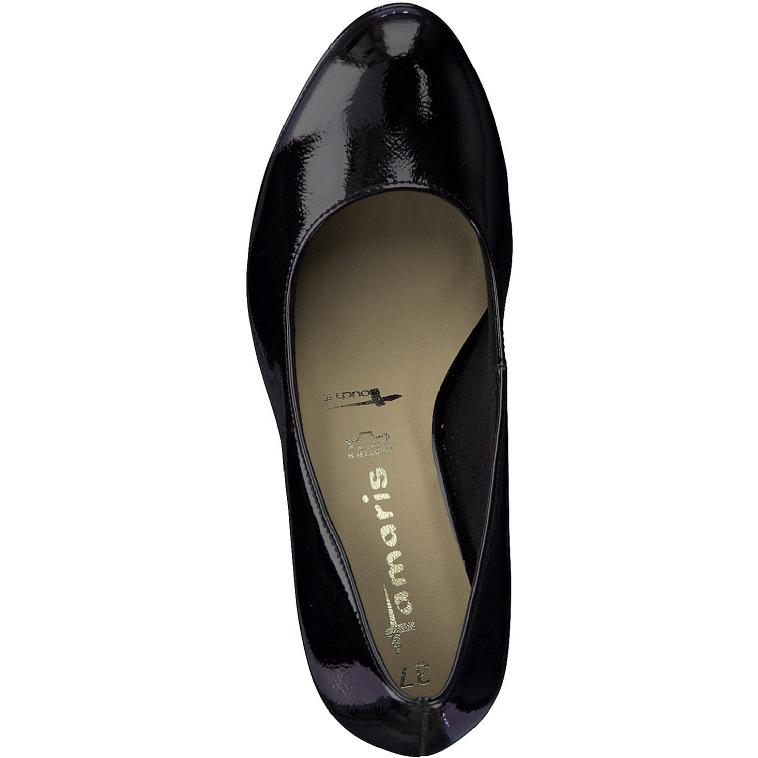 Tamaris 22426, Klassische Pumps, Damen, Black Patent