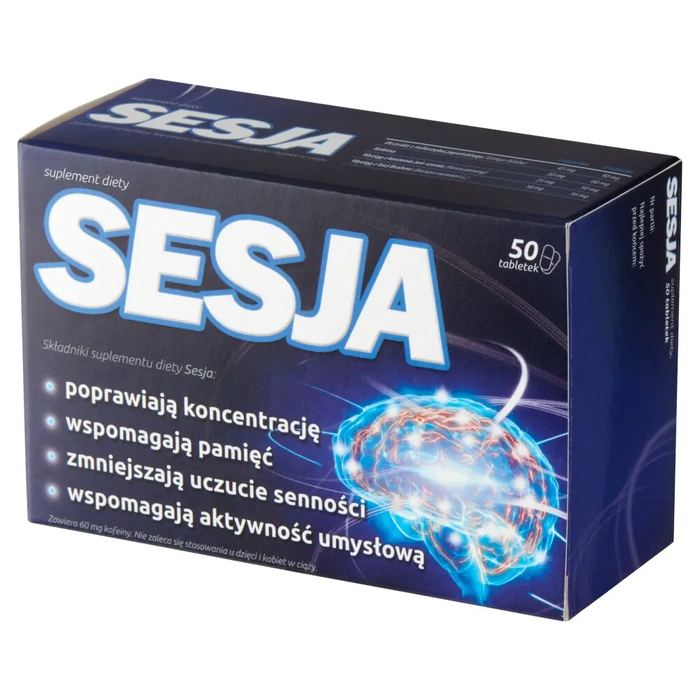 50 tablečių seansas