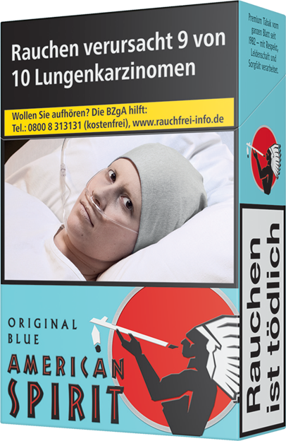 American Spirit Original Blend Blue