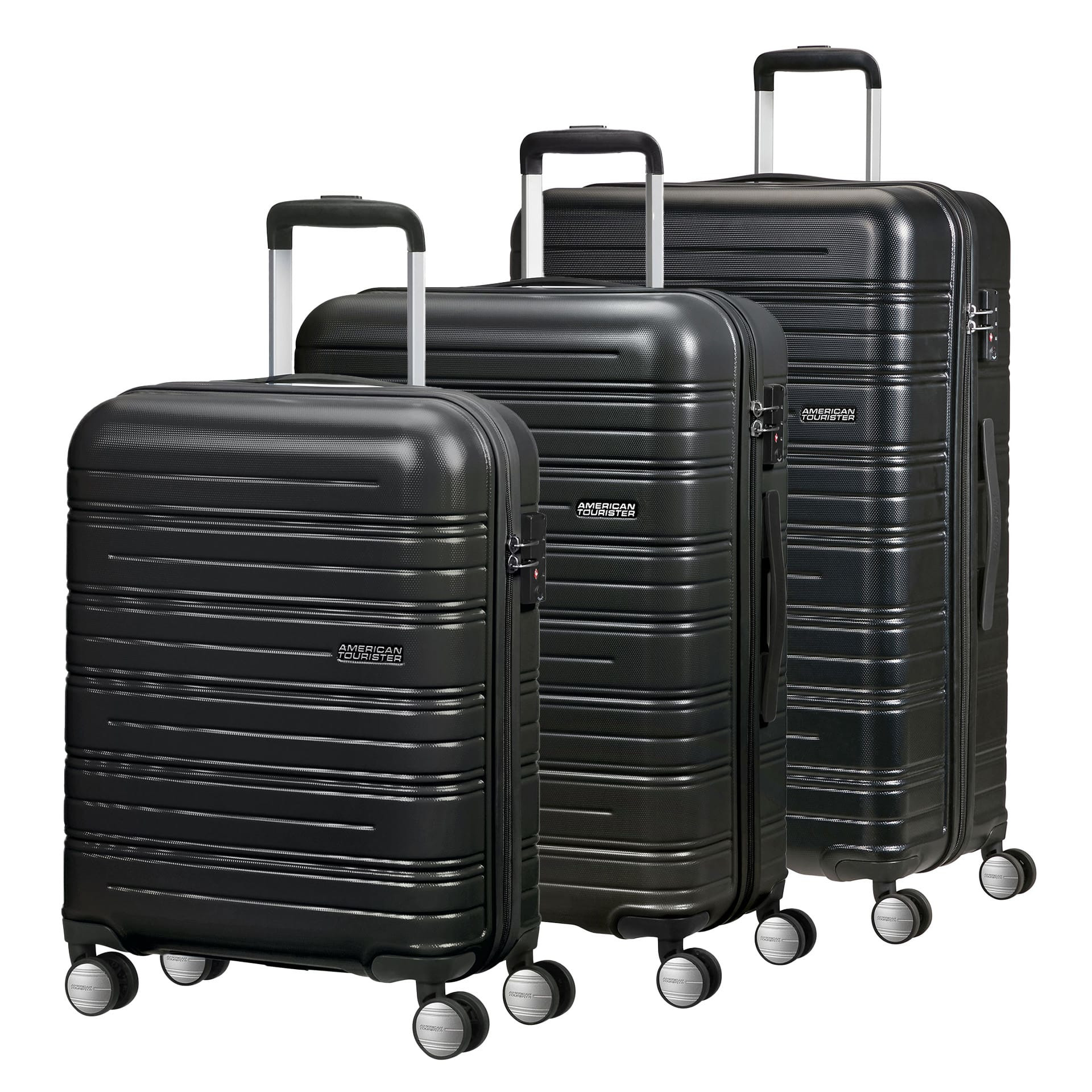 American Tourister HIGH TURN Kofferset 3-teilig - Universe Black