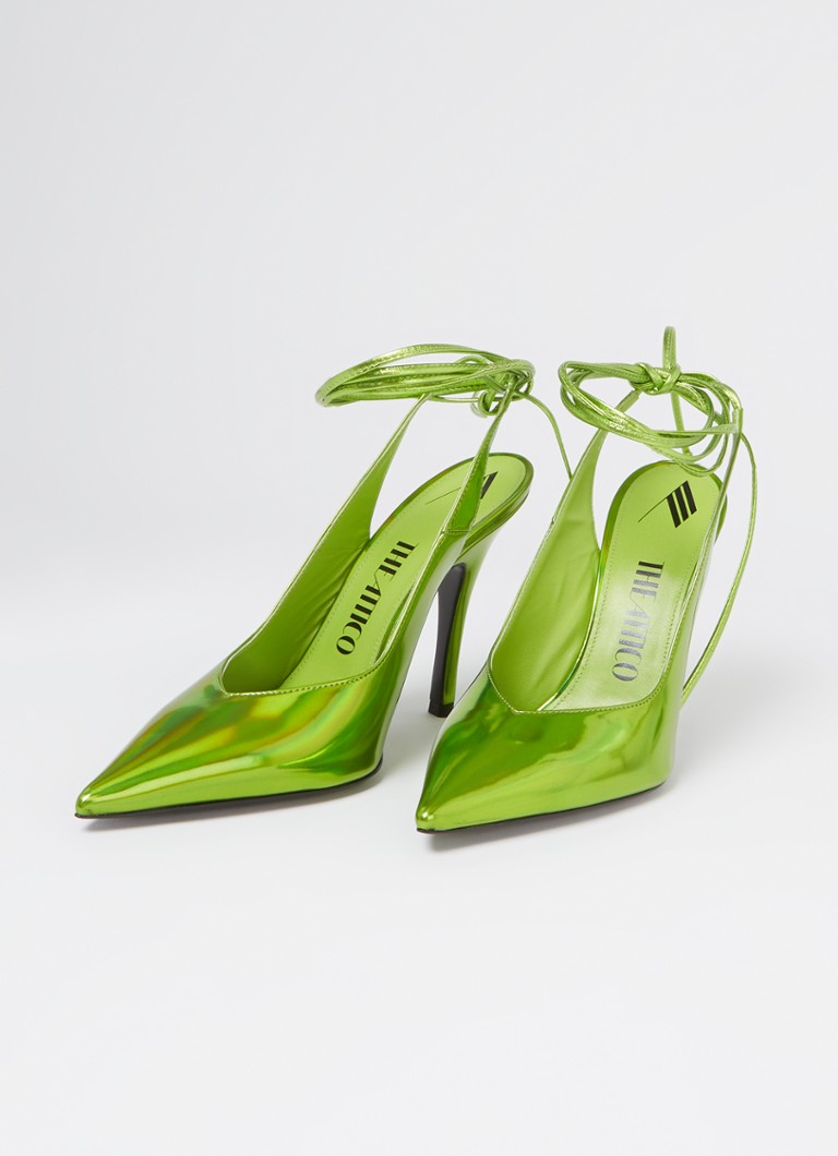 Tocuri cu slingback din piele Attico Venus