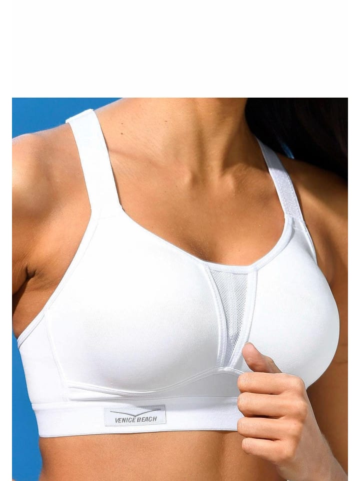 Venice Beach Sport-BH in weiß günstig kaufen