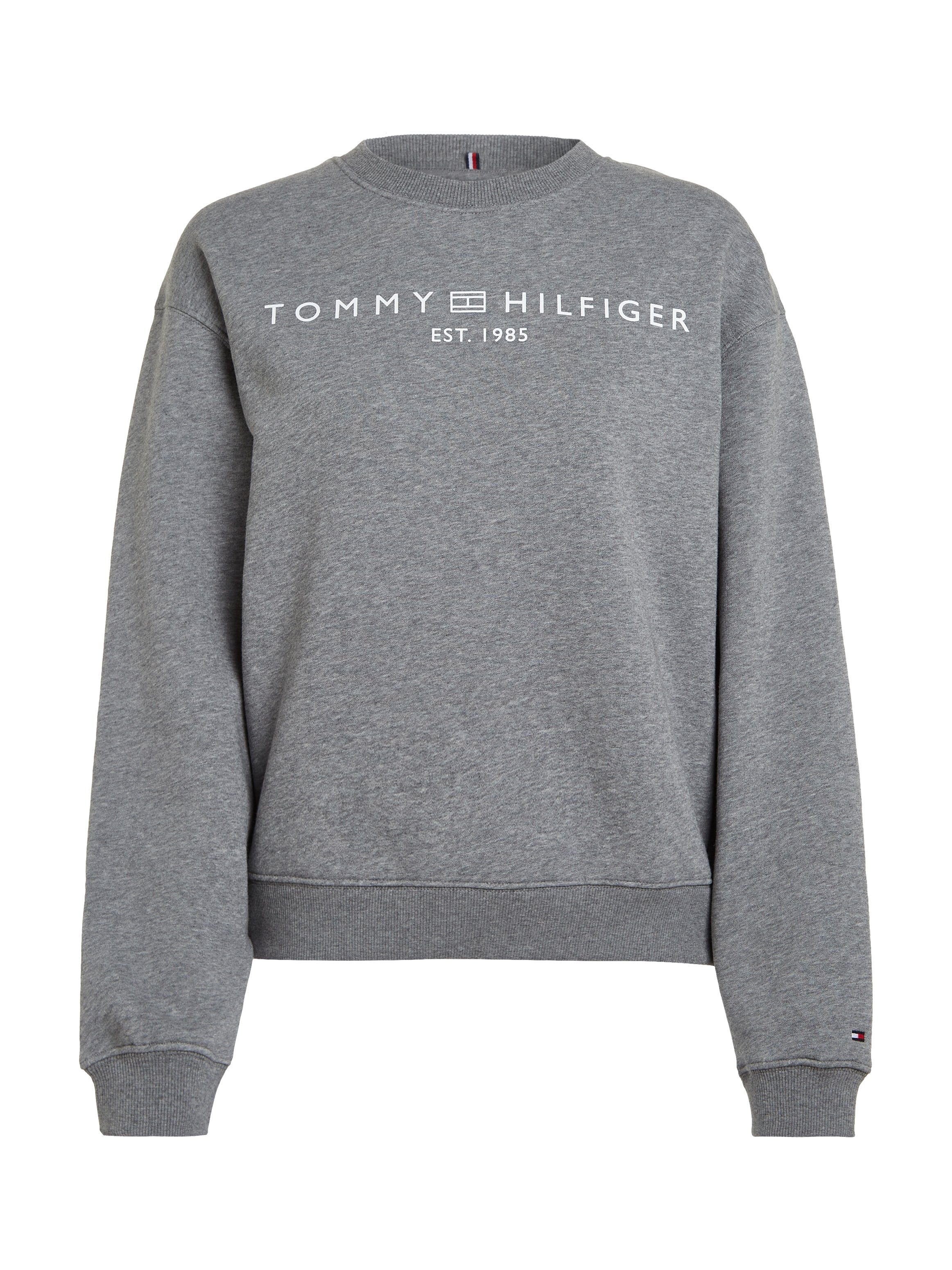Tommy Hilfiger Sweatshirt MDRN REG CORP LOGO C-NK SWTSHRT mit Logoschriftzug