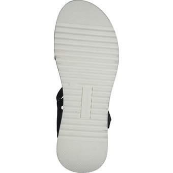Tom Tailor Sandalen in schwarz