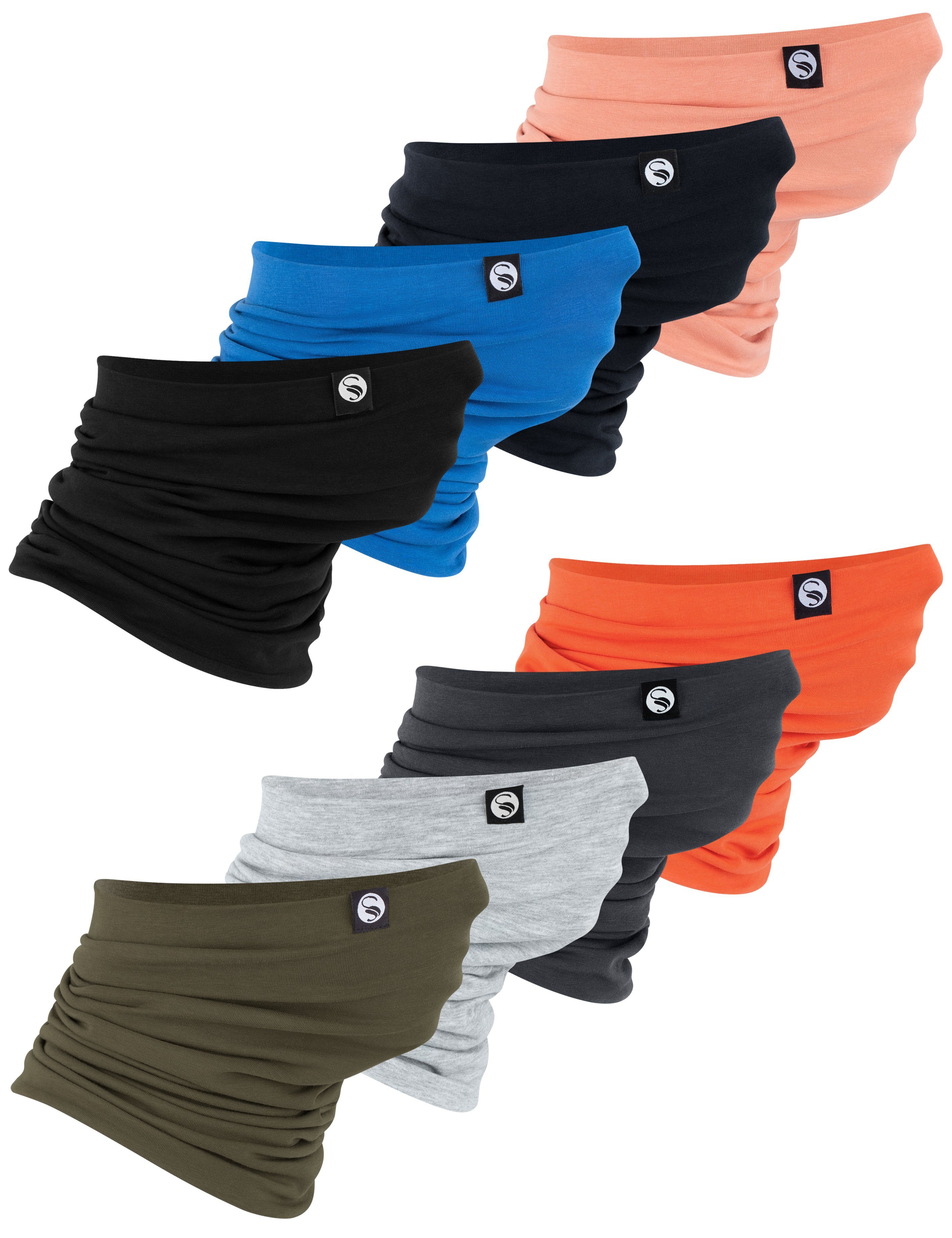 Stark Soul® Multifunktionstuch Solid Cotton, Neckwarmer