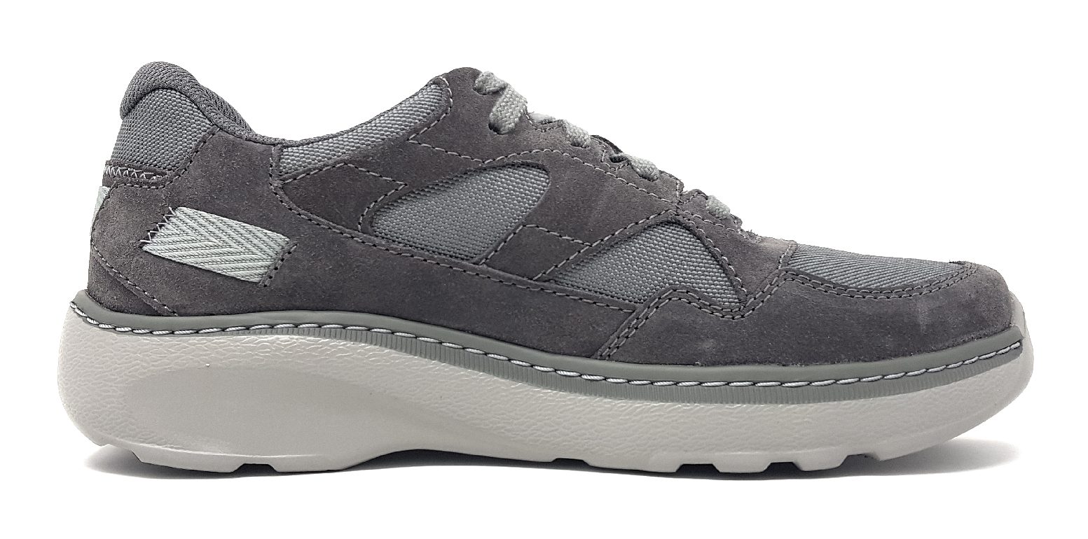 Clarks Charlite Tor 261714647 Grau Dark Grey combi