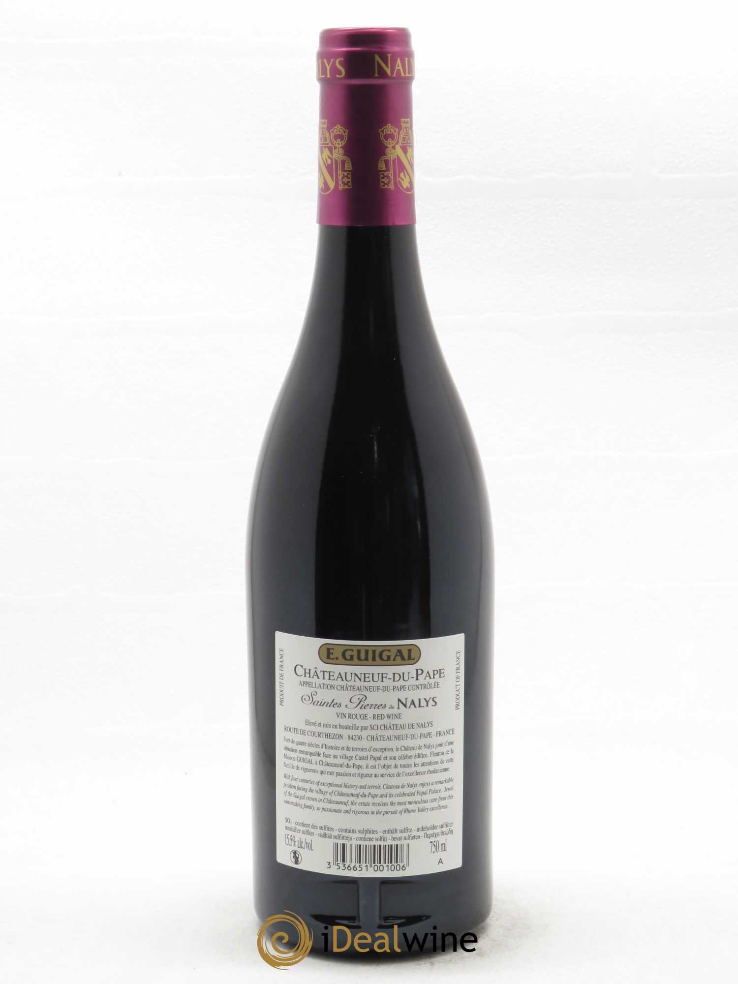 Châteauneuf-du-Pape Saintes Pierres de Nalys Château de Nalys  2019 - Lot de 1 Bouteille