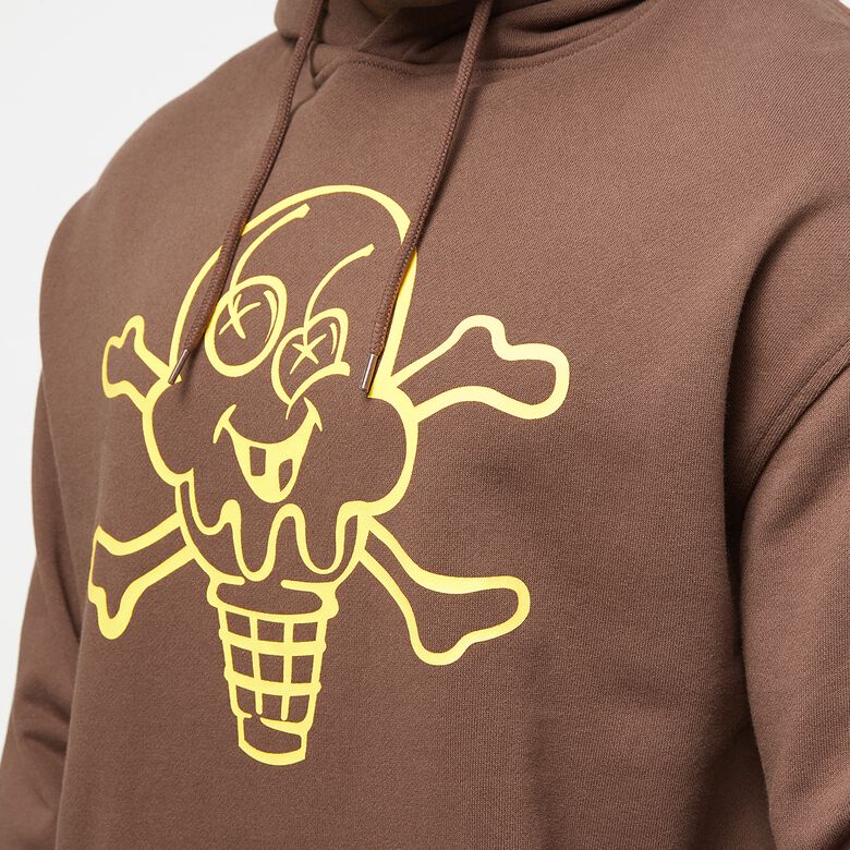 ICECREAM Cones And Bones Hoodie brown