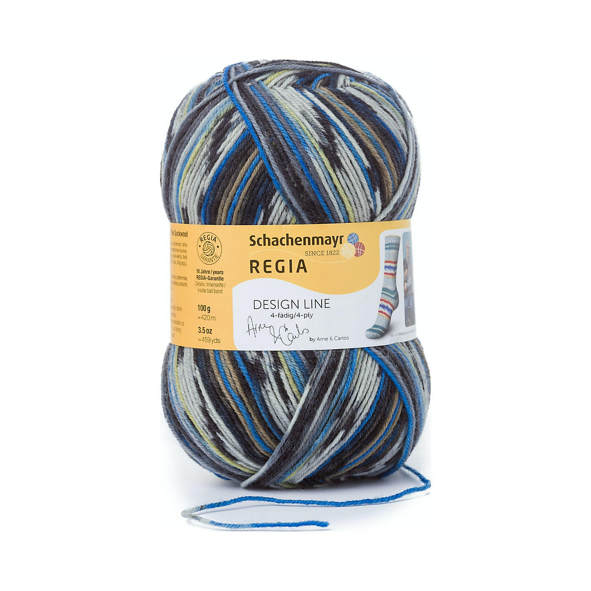Handstrickgarne Design Line 4-fädig, 100g Bamble