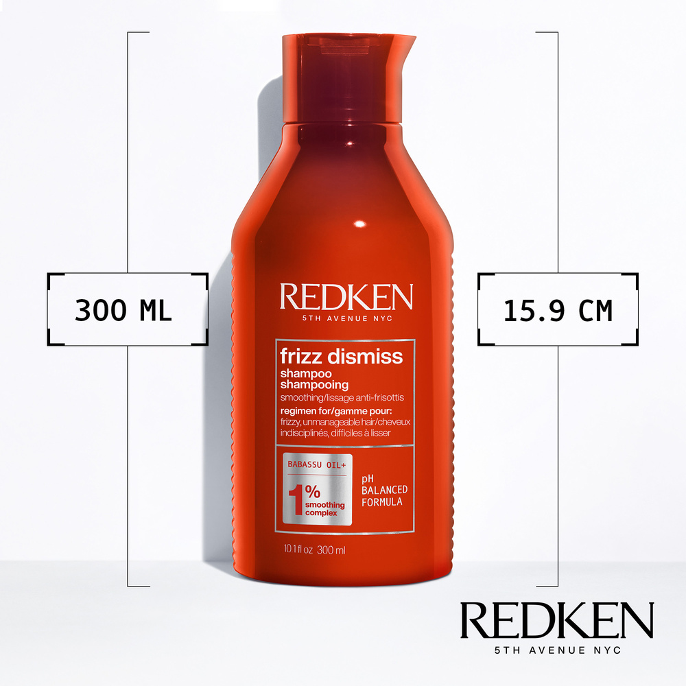Redken Frizz Dismiss Shampoing anti-frisottis cheveux fins et cheveux épais