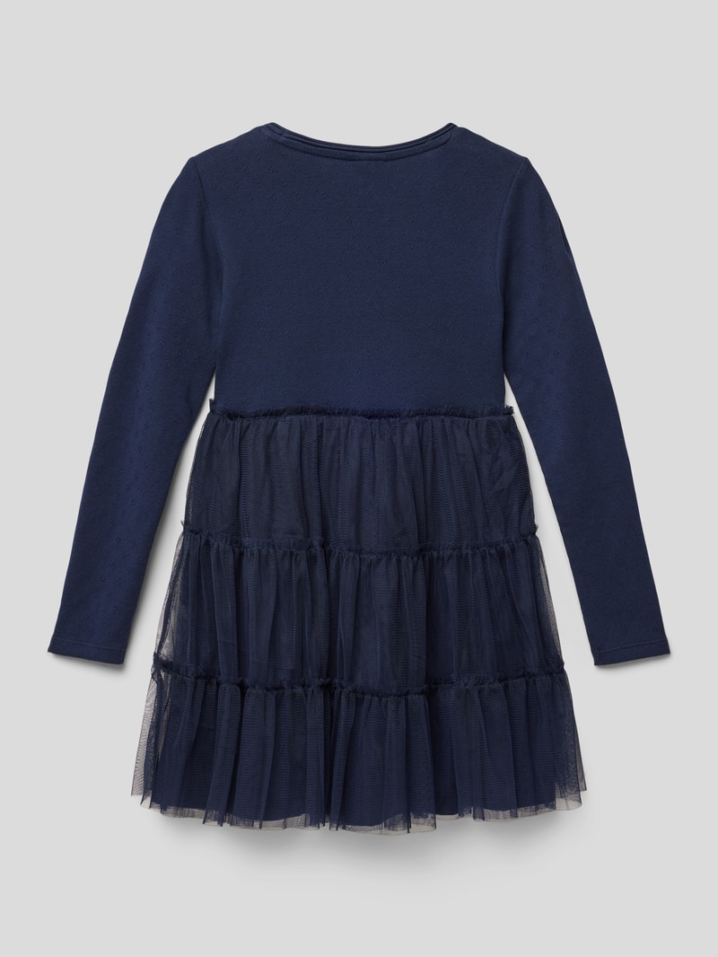 Kleid mit Tüll-Rock Modell 'Back to school' in marineblau