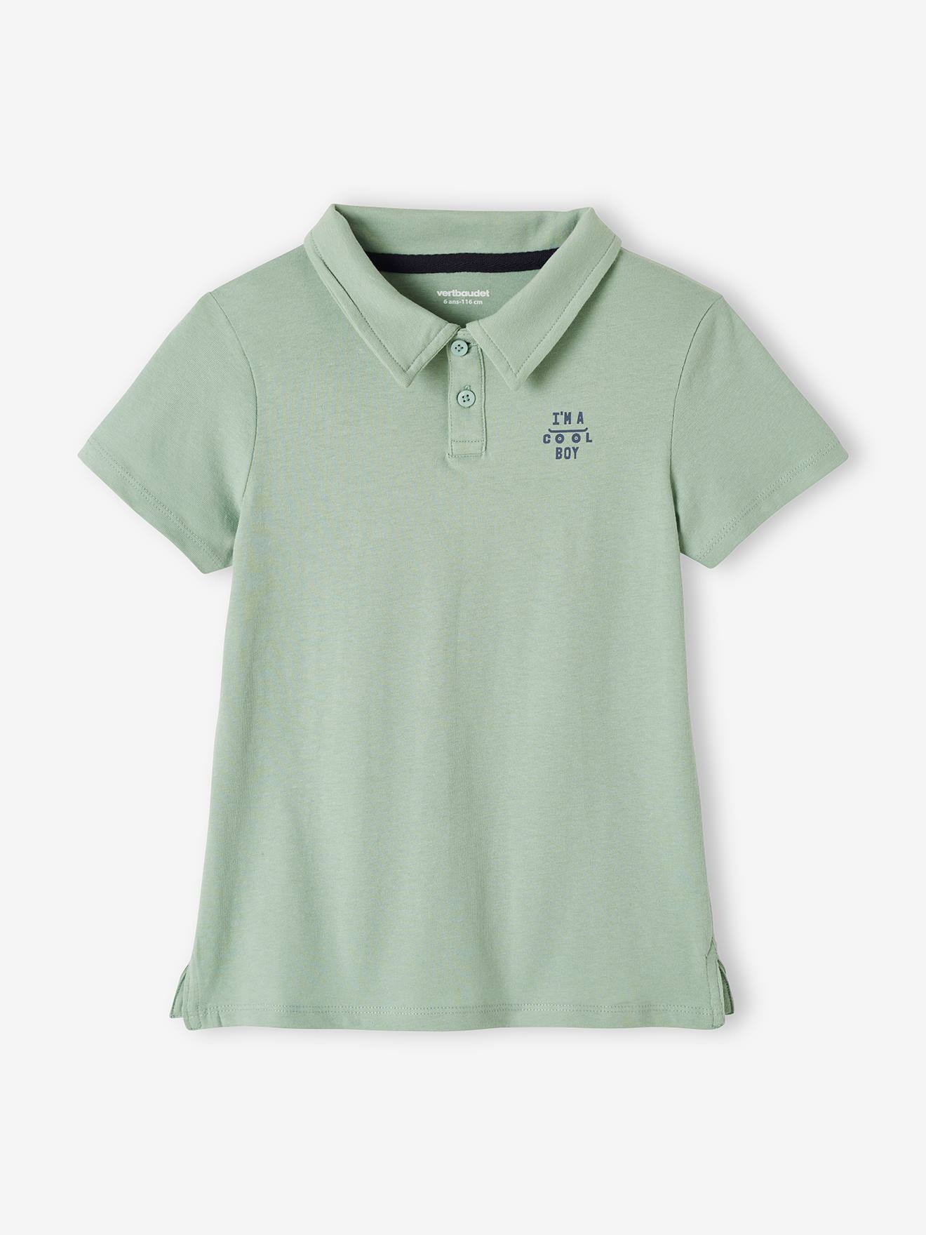 Vertbaudet 2er-Pack Jungen Poloshirts, Kurzarm Oeko-Tex - pack blau