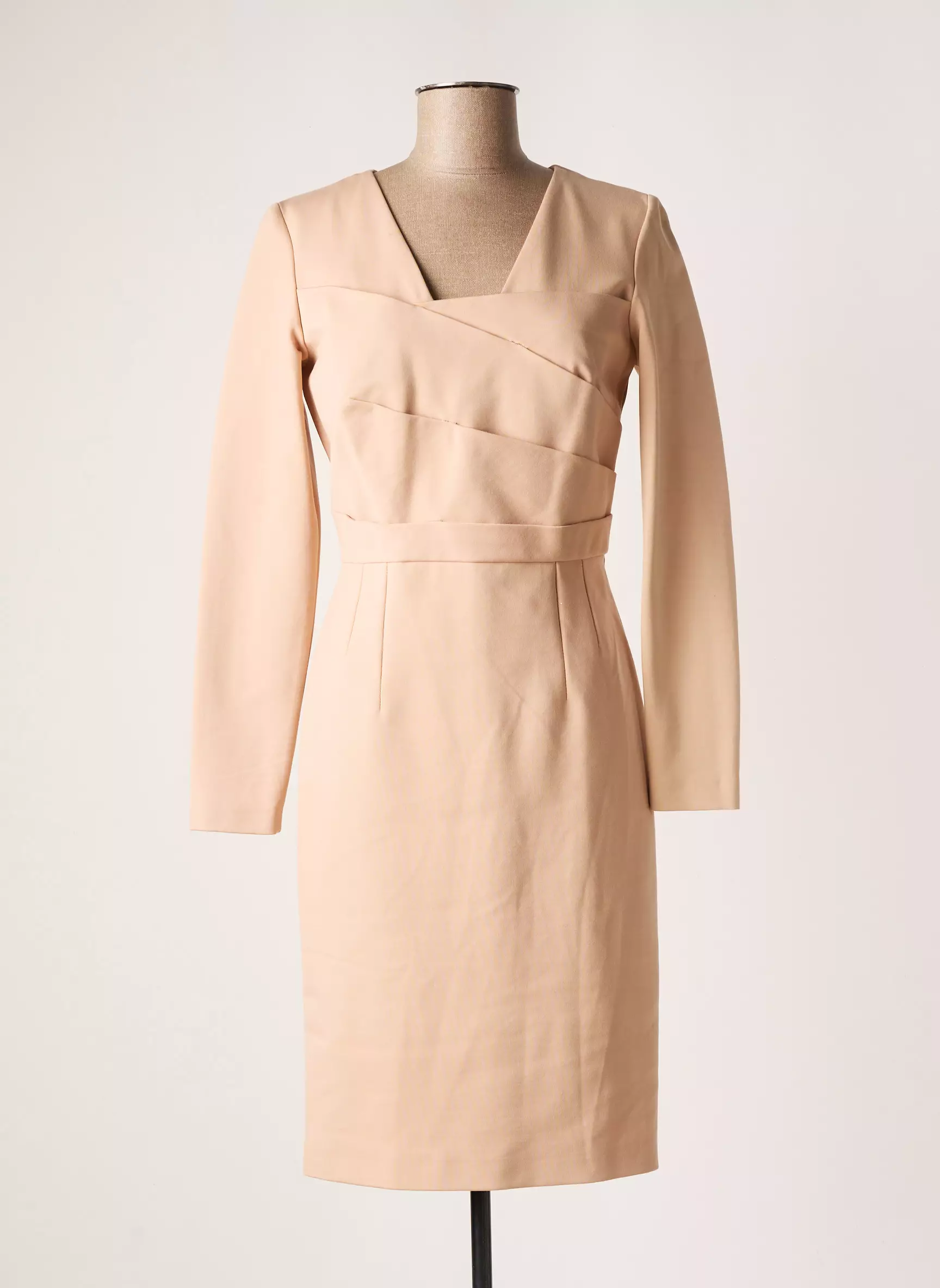 Arggido Robes Mi Longues Femme couleur rose