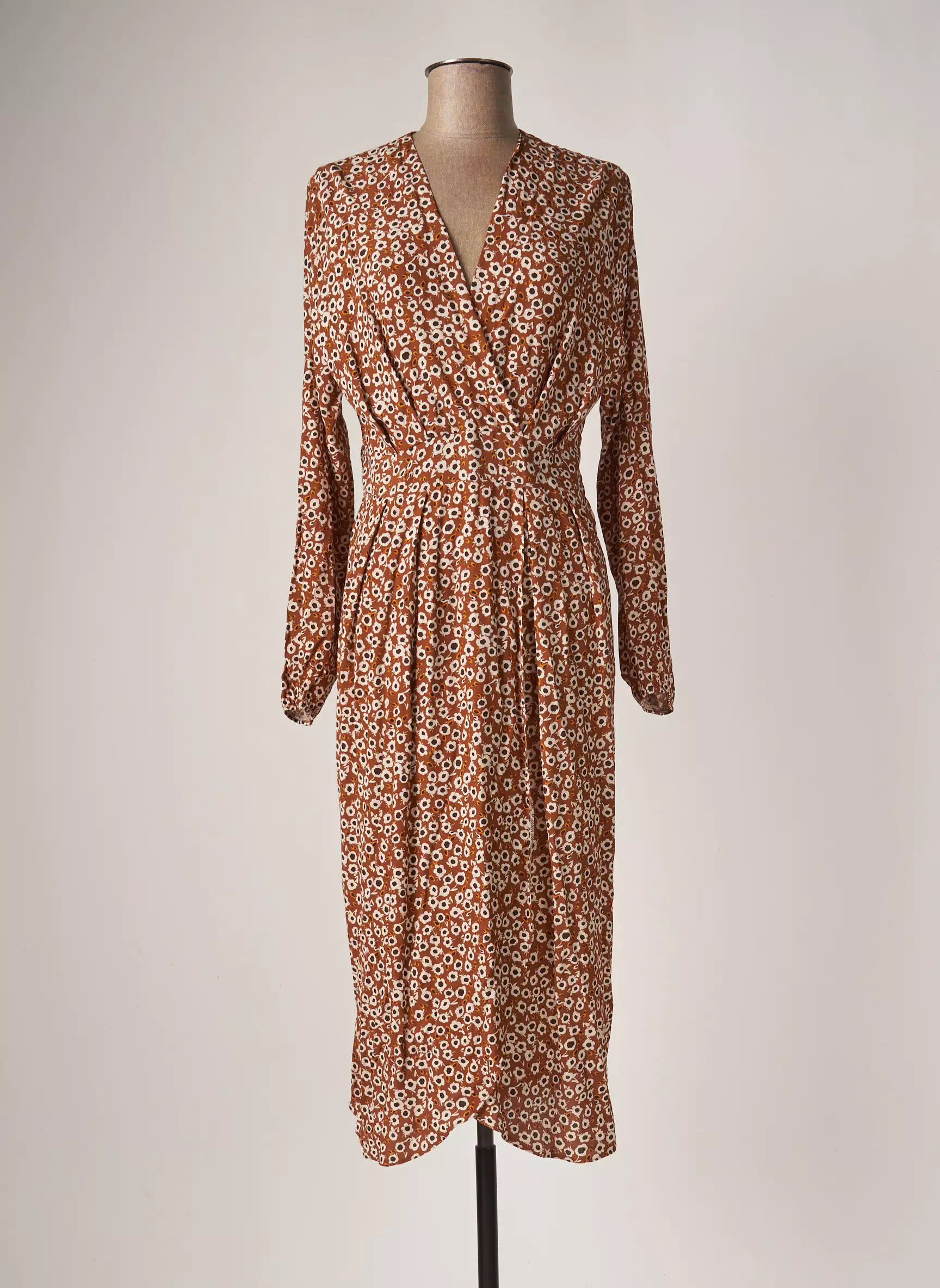 Lenny B Robes Mi Longues Femme couleur marron