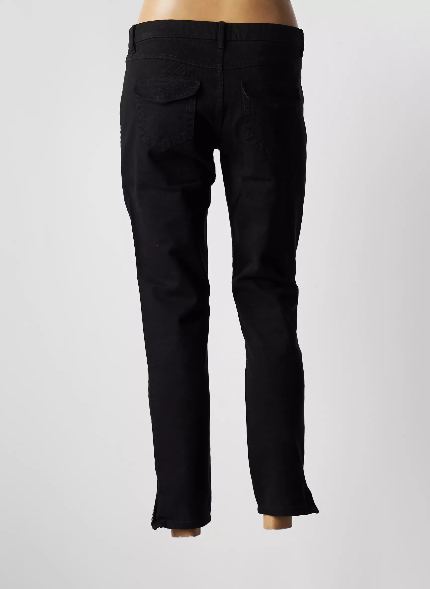 Ddp Pantalon7 8 Femme couleur noir