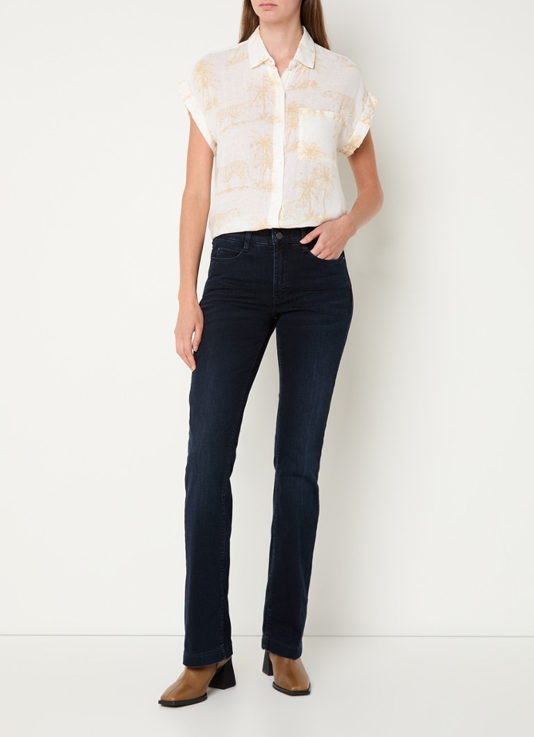 Bluza Rails Whitney od mješavine lana
