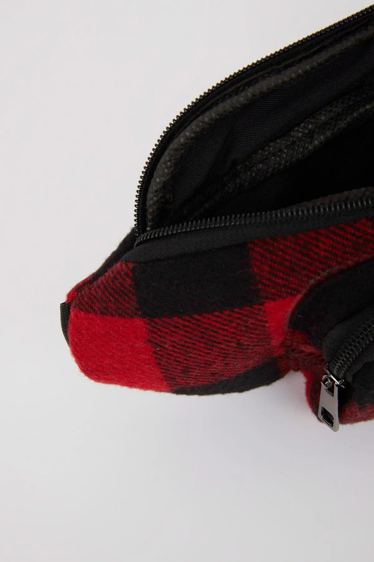 DeFacto  Damen-Geld- und Gürteltasche mit quadratischem Muster Z2542azns