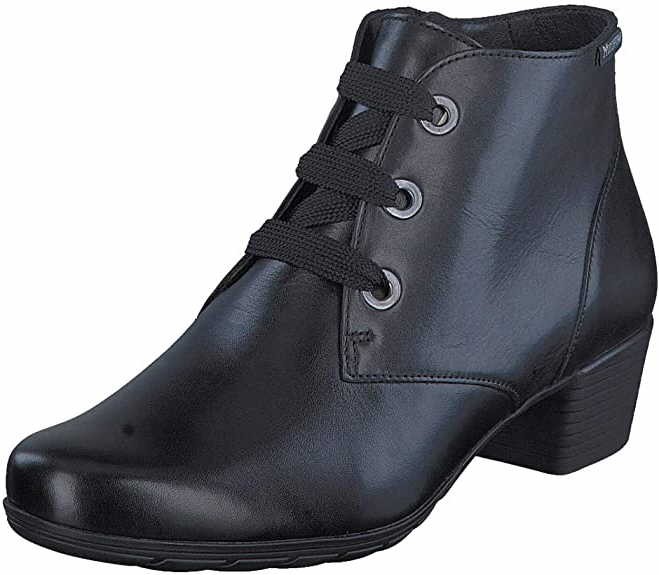 MEPHISTO Schnür-Stiefeletten schwarz 7800