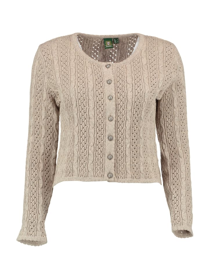 OS-Trachten Strickjacke 457005-0771 in natur günstig kaufen