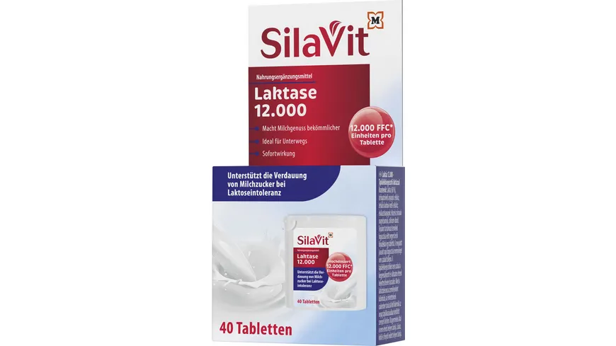SilaVit Laktoseintoleranz Tabeletten Laktase 12.000