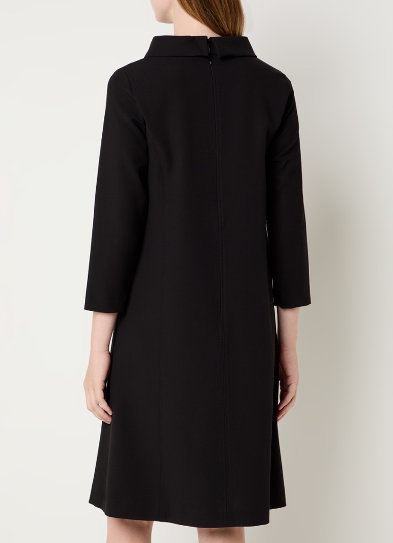 Rochie midi Kiyona de la Xandres cu decolteu înalt