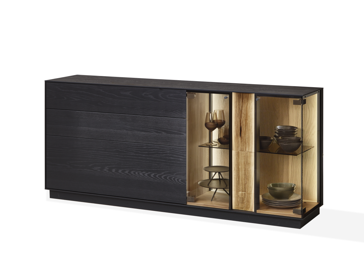Hartmann Sideboard Kilva mit Glas