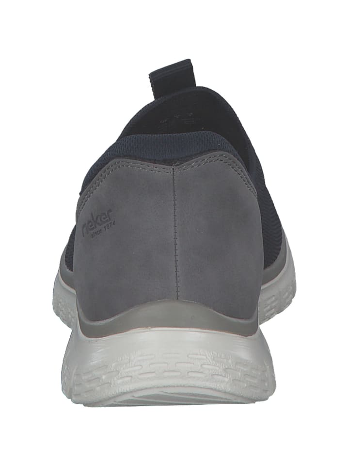 rieker Sportliche Slipper in marino/stein günstig kaufen