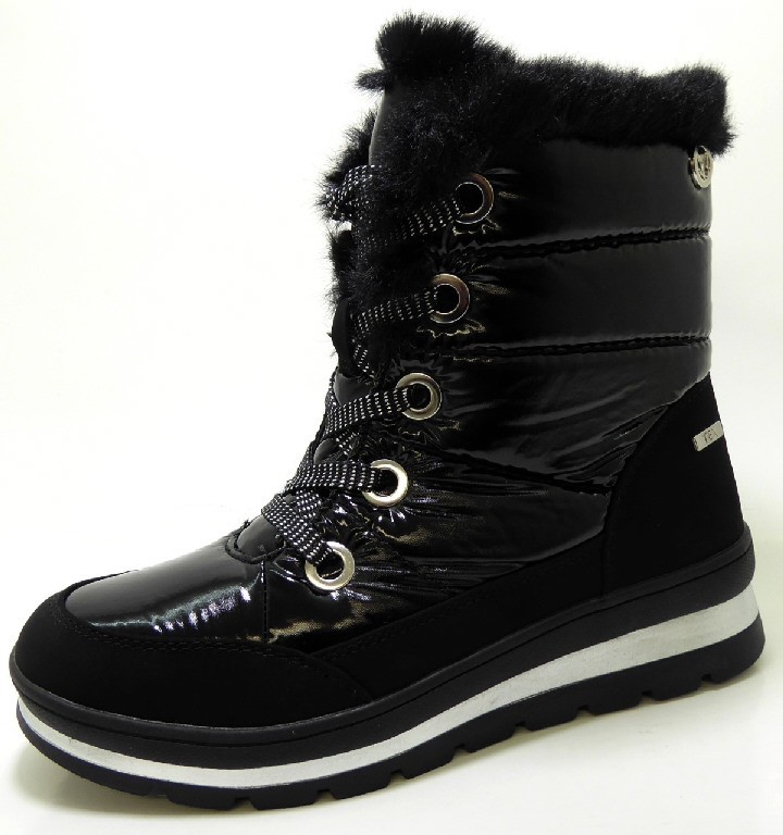 CAPRICE Schnür-Stiefeletten schwarz