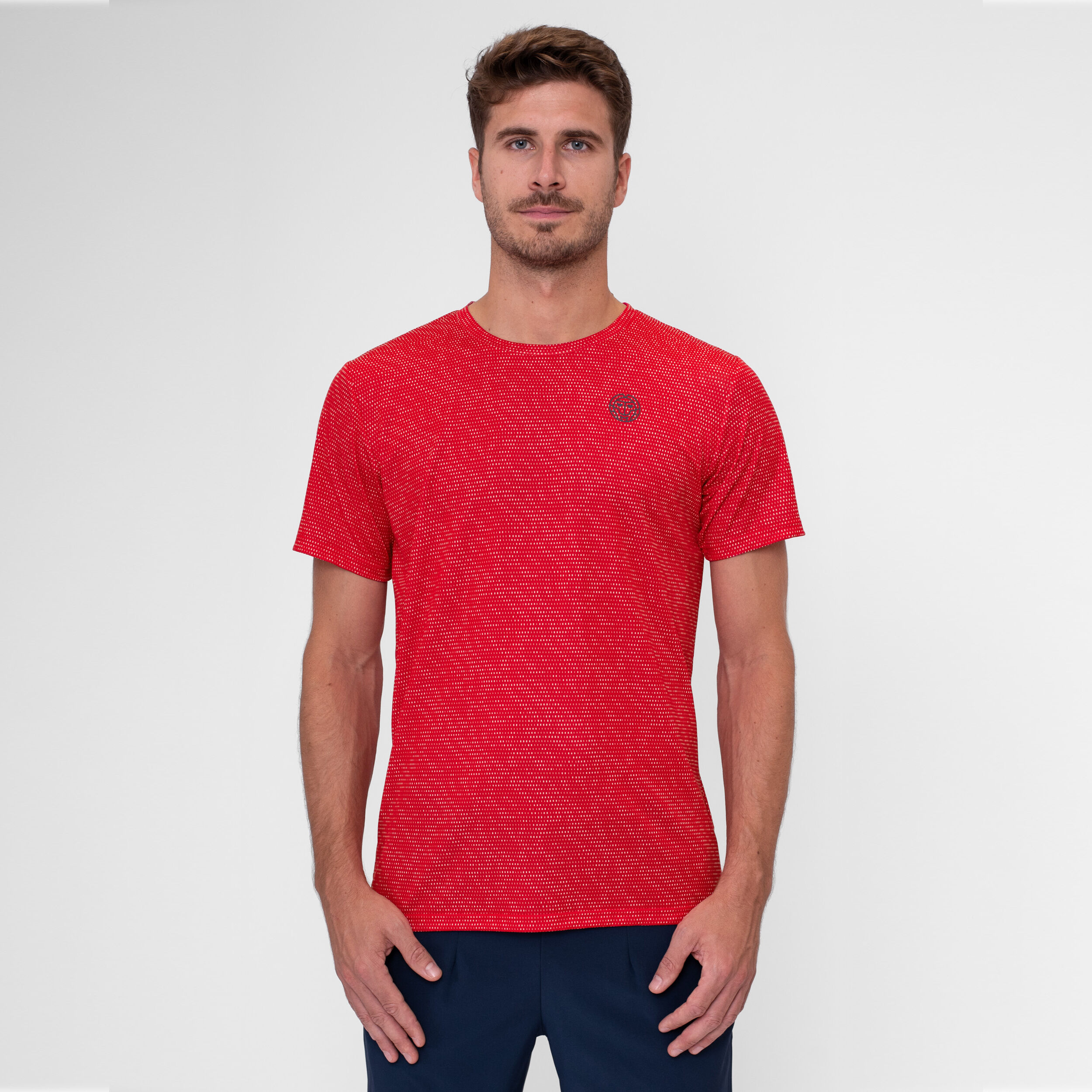 Wild Arts Crew Two Colored T-Shirt Herren - Rot