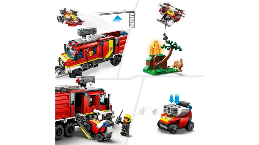 LEGO City 60374 Einsatzleitwagen der Feuerwehr