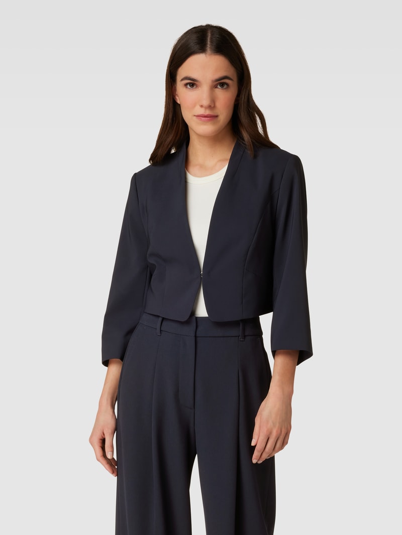 Blazer mit Haken-Verschluss in marineblau